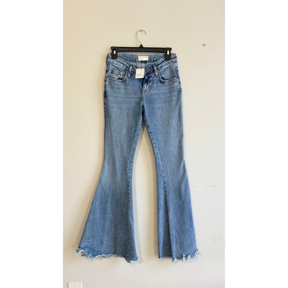 We The Free Free People Emre Flare Jeans Size 25 NWT $98 - Picture 7 of 12